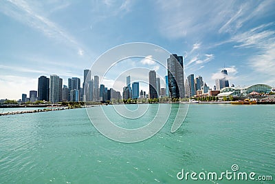 Chicago Skyline Stock Photo