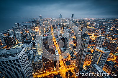 Chicago skyline Stock Photo