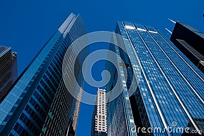 Chicago Skyscrapers Stock Photo