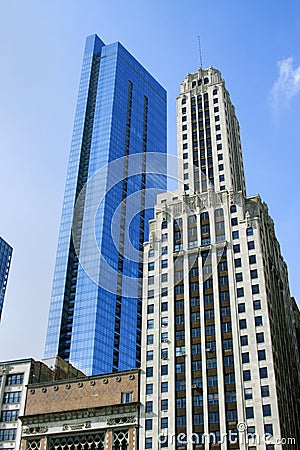 Chicago Skyscrapers Stock Photo