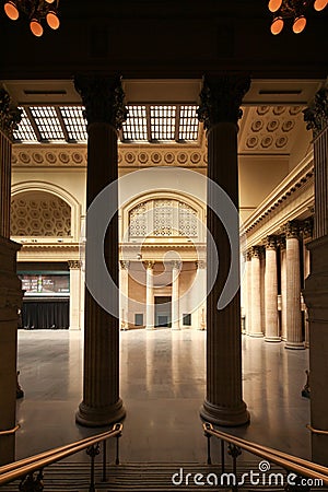 Chicago Union station Editorial Stock Photo