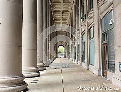 Chicago Union Station Stock Photo