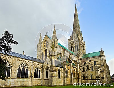 Chichester Cathedral Stock Photo