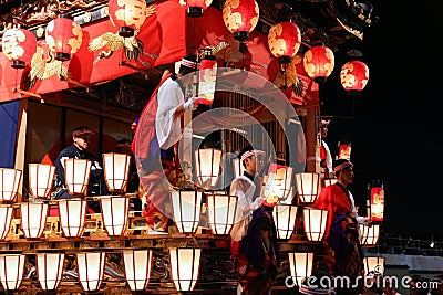 Chichibu Night Festival in Japan Editorial Stock Photo