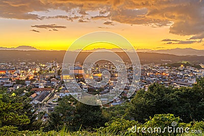 Chichibu, Saitama, Japan City Skyline Stock Photo