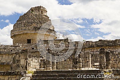 ChichÃ©n ItzÃ¡ El Caracol Stock Photo