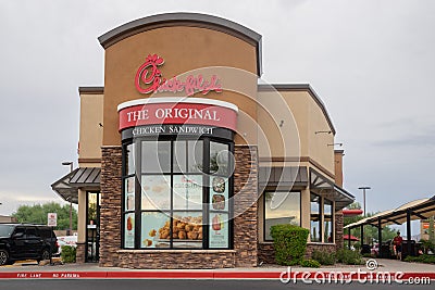 Chick-fil-A Editorial Stock Photo