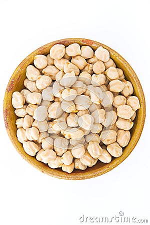 Chick Peas Stock Photo