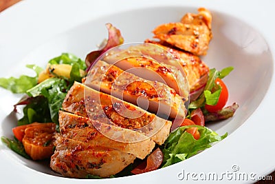 Chicken breast Stock Photo