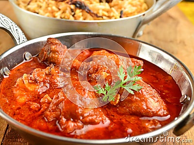 Chicken Curry Stock Photo