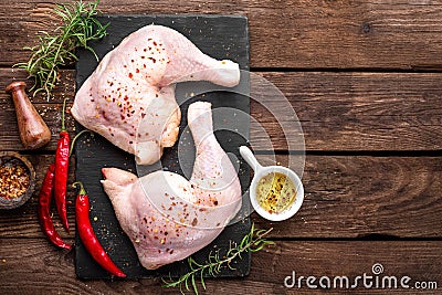 Chicken legs Stock Photo