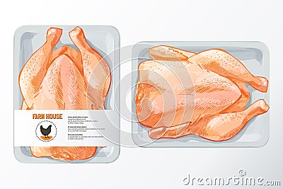 Chicken meat vector Vector Illustration