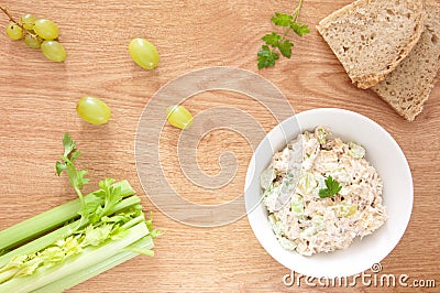 Chicken Salad Stock Photo