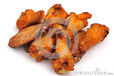 Chicken wings Stock Photo