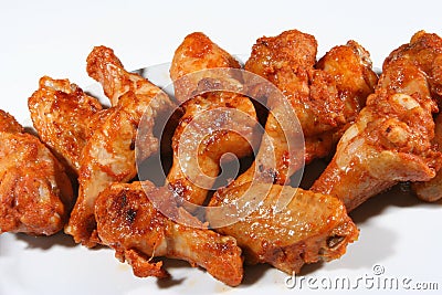 Chicken wings Stock Photo