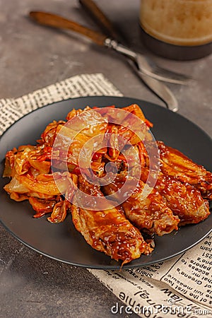 Chicken wings Stock Photo