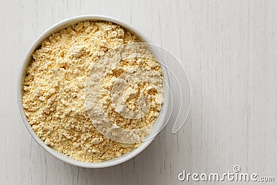 Chickpea flour Stock Photo