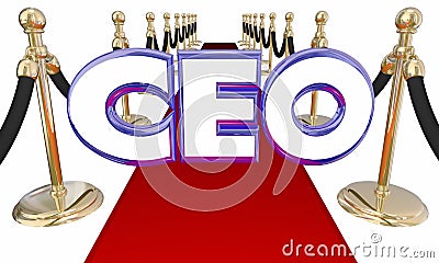 Chief Executive Officer CEO Red Carpet Event Stock Photo