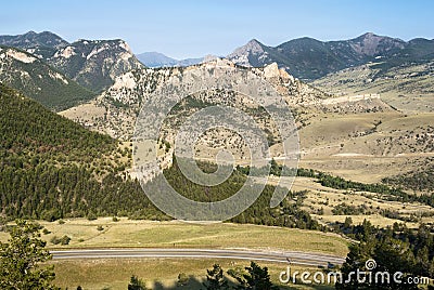 Chief Joseph Highway Stock Photo