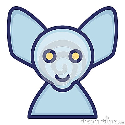 Chihuahua Isolated Vector Icon which can be easily modified or edited as you want Vector Illustration