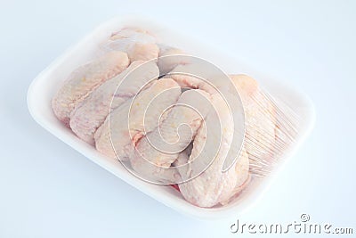 Chiken fins Stock Photo