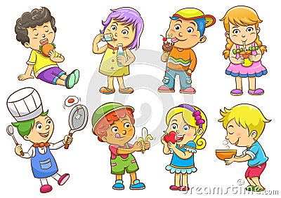 Child activities routines Stock Photo