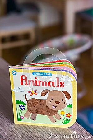 Child animal book Cartoon Illustration