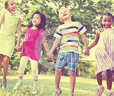 Child Chilhood Children Kids Happiness Concept Stock Photo