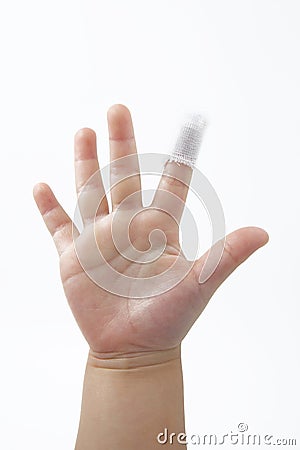 Child finger Stock Photo