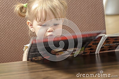 Child menu Stock Photo