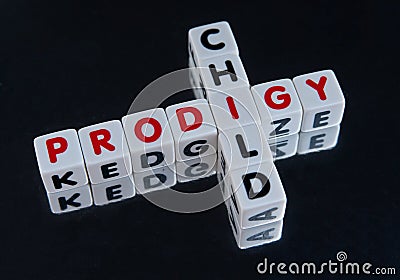 Child prodigy Stock Photo