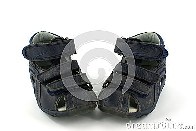 Child's sandals Stock Photo