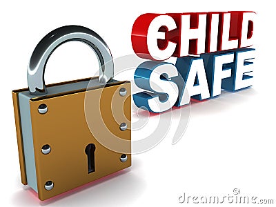 Child safe Stock Photo