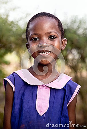 Child in school in Uganda Editorial Stock Photo
