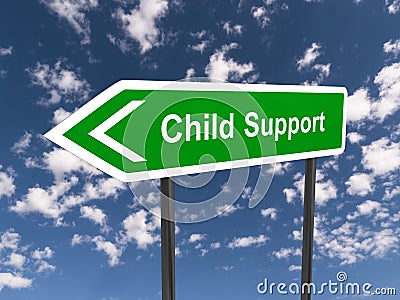 Child support Stock Photo