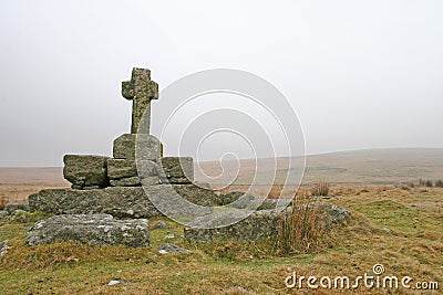 Childes Tomb Dartmoor Devon Stock Photo