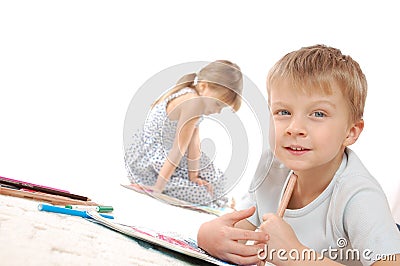 Childhood Stock Photo