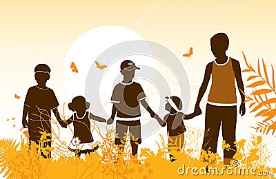 Childhood Vector Illustration