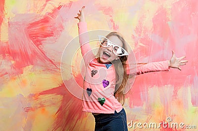 Childhood and happiness. Stock Photo