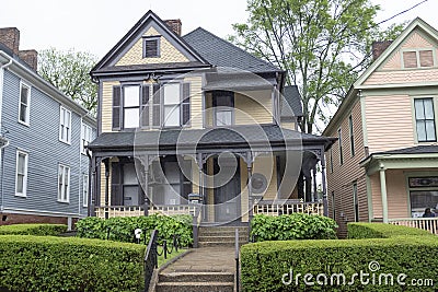 Childhood home of Martin Luther King Jr Stock Photo