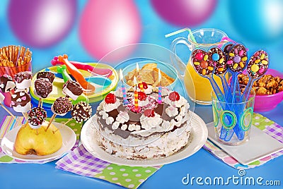 Children birthday party Stock Photo