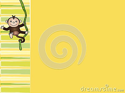 Children card Stock Photo