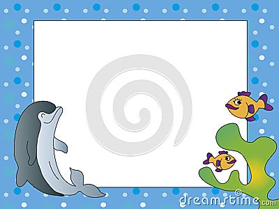 Children card Stock Photo