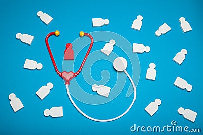 Children cardiology, disease heart. Aches, care Stock Photo
