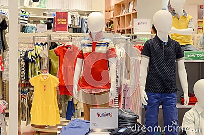 Children Dresses for sale at Hyperstar Editorial Stock Photo