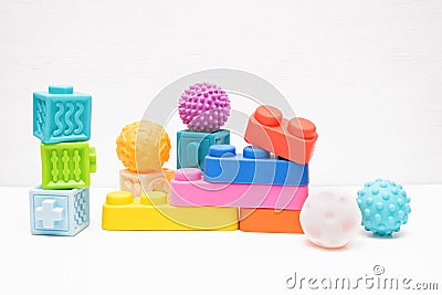 Children educational toys Stock Photo