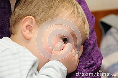 Children fear Stock Photo