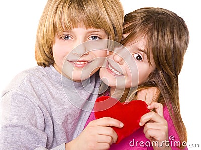 Children love Stock Photo