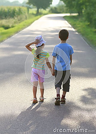 Children love Stock Photo