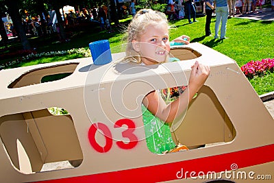 Children play doctor Stock Photo